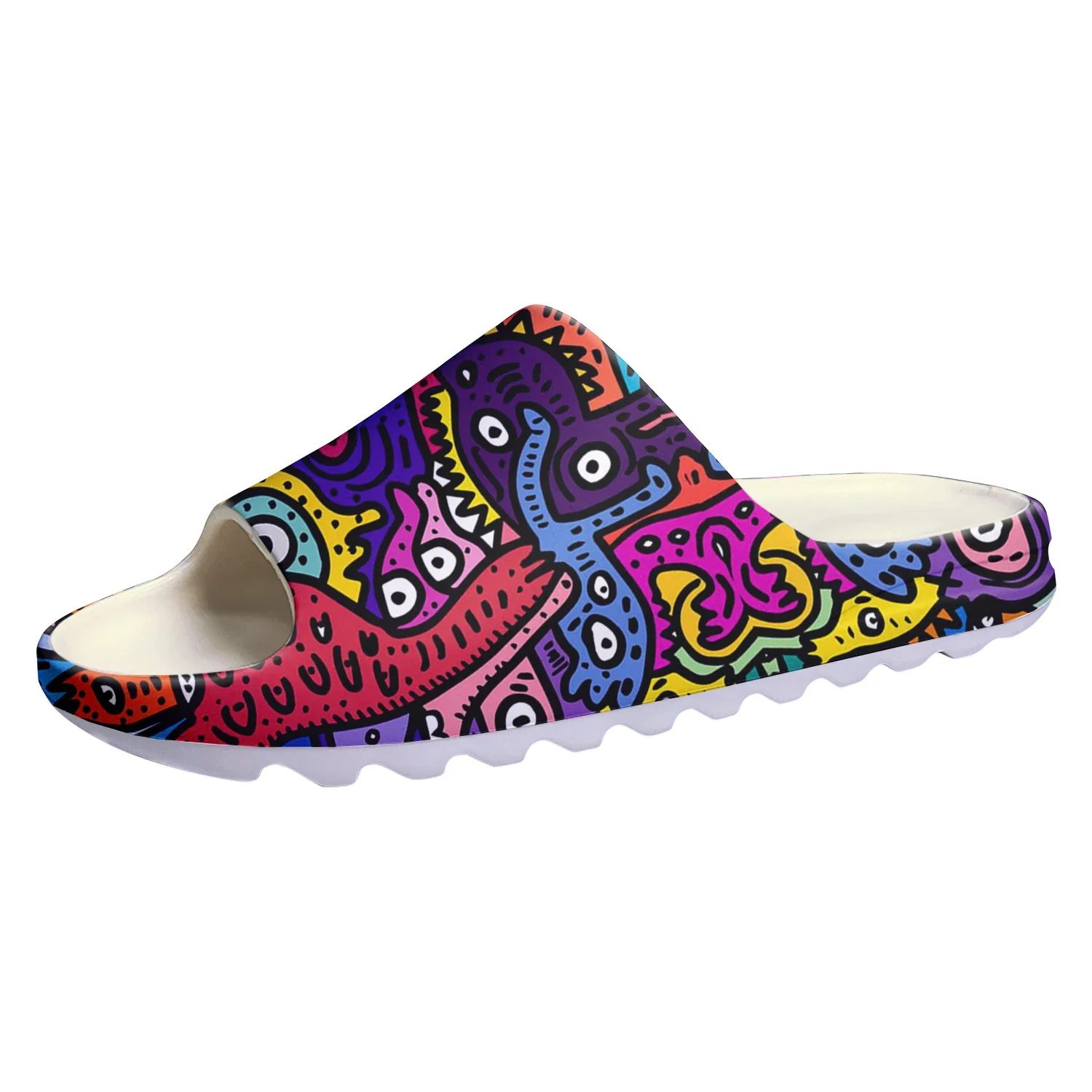 Monstera - Graffiti Monsters Street Art Soft Sole