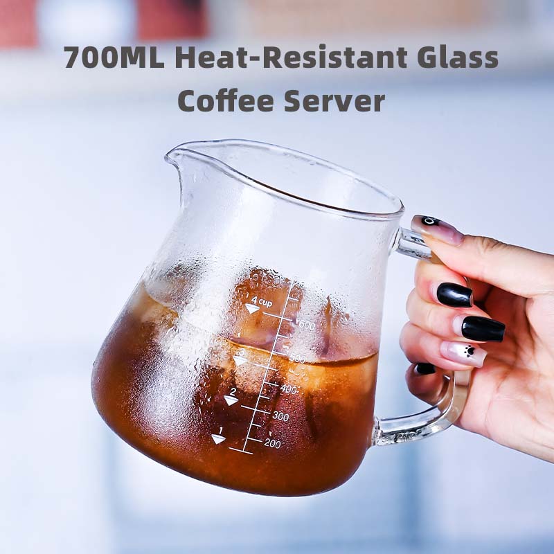 Pothos - New High Borosilicate 700ml Glass Pour