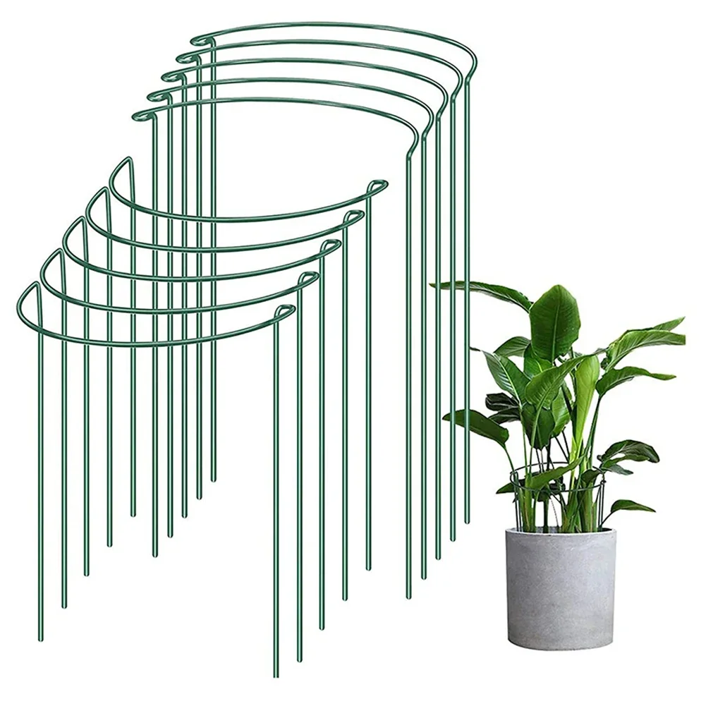 2pcs Sturdy Metal Plant Suppor - Plant Support Stake 评论和价格