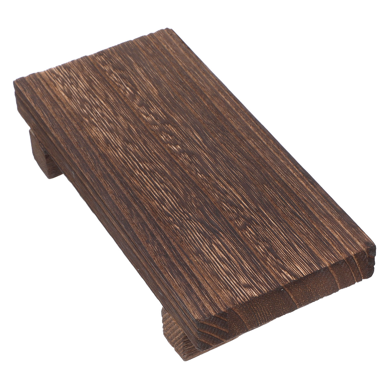 Small Wooden Pedestal Stand Ru - Indoor Plants 评论和价格