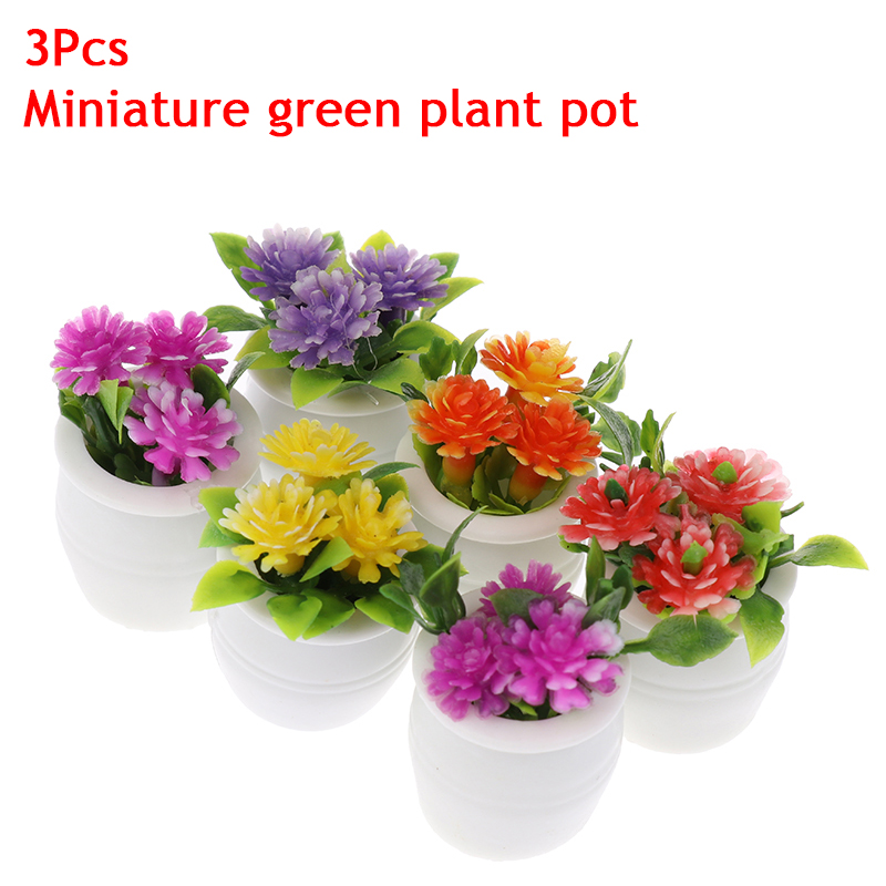 3Pcs Mini Simulation Of A Doll - Plant Pot 评论和价格
