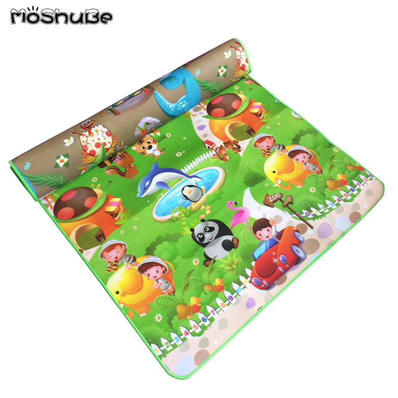 180*120cm Baby Play Mat Childr - Repotting Mat 评论和价格