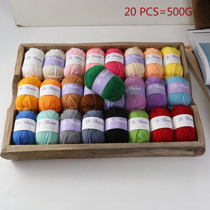 20 PCS 500g Thick Soft Knittin - Repotting Mat 评论和价格