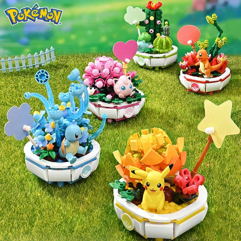 Pikachu Charmander Squirtle Mo - Terracotta Pot 评论和价格
